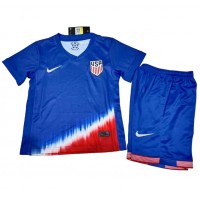 Camiseta Estados Unidos Segunda Equipación Replica Copa America 2024 para niños mangas cortas (+ Pantalones cortos)
